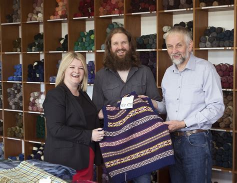 Global Ambitions For Sandness Wool Spinners Jamiesons The Shetland