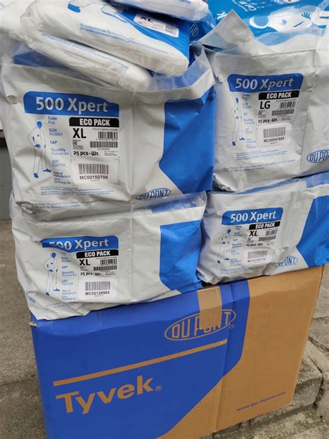 TYVEK CLASSIC 500 XPERT KOMBINEZON XL skuteczny - 9085565799 ...