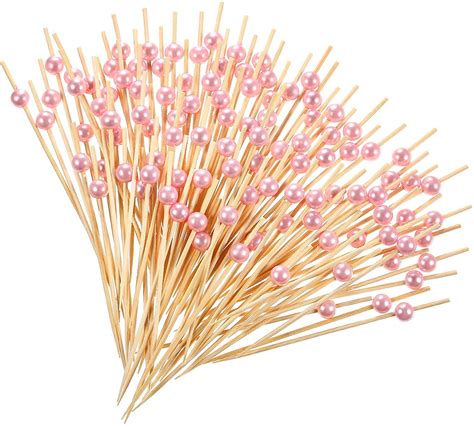 Counts Fancy Toothpicks For Appetizers Faux Pearl Charcuterie