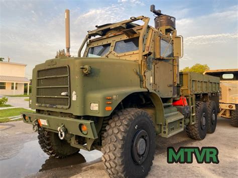 Armored Oshkosh MTVR 7 ToN Military Vehicles For Sale