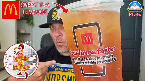 Mcdonald S Sweet Tea Lemonade Review The Ronald Palmer