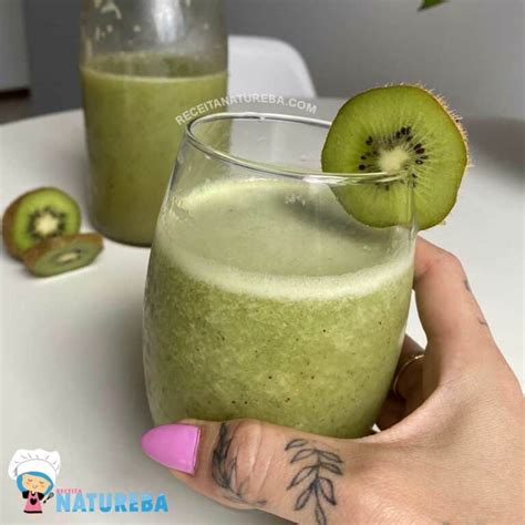 Suco De Kiwi Receita Natureba