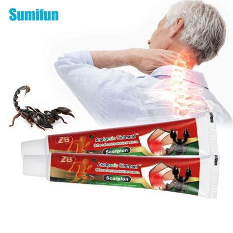 Pcs Hot Scorpion Venom Pain Relief Ointment Rheumatism Arthritis Joint