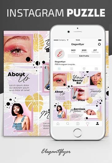 1000+ Fabulous Instagram Collage PSD Templates Available for Free