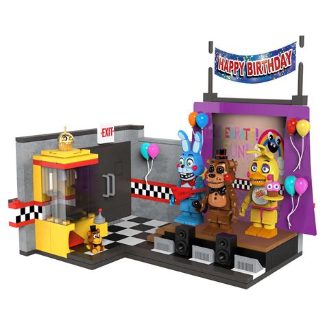 MCFARLANE - FNAF Five Nights at Freddy's Toy Stage Action Figures - Toy Freddy, Bonnie, Chica ...