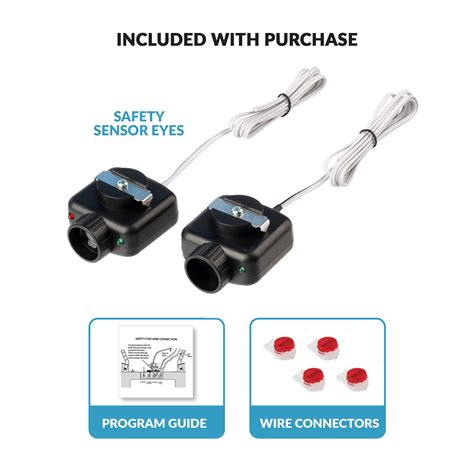 Snapklik.com : Garage Door Safety Sensors Beam Eyes Replacement For