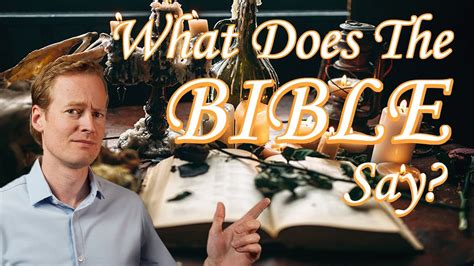 What Does The Bible Say About Witchcraft Youtube