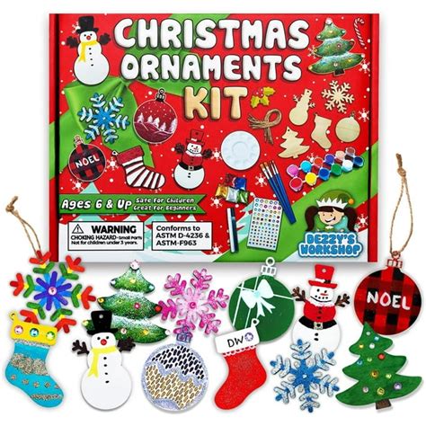 Dezzy's Workshop DIY Christmas Craft Kits - Paint Your Own Xmas ...