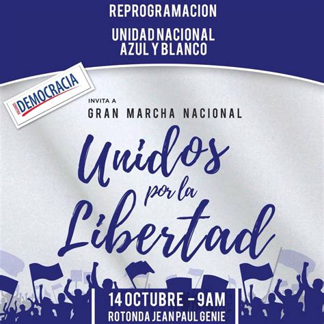 La Prensa Nicaragua On Twitter La Unidad Nacional Azul Y Blanco