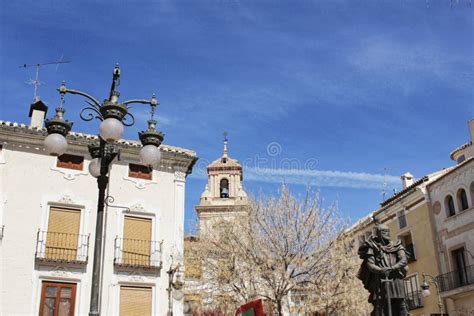 Monumento Cristiano Del Soldado En El Cuadrado De Caravaca De La Cruz