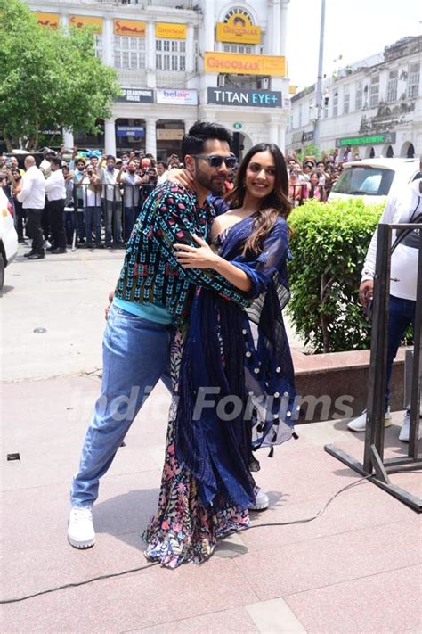 Varun Dhawan And Kiara Advani Spotted Promoting Their Upcoming Film