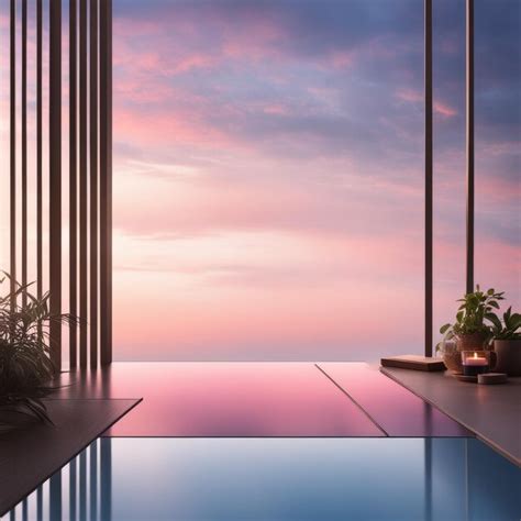 Premium Photo 3d Rendering Modern Luxury Hotel Room Exterior With Sunset View 3d Rendering