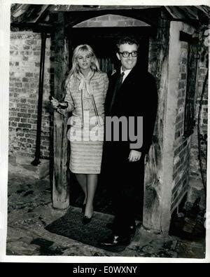 Peter Sellers British Actor With Wife Britt Ekland 1968 Stock Photo Alamy