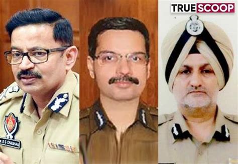 Punjab Police Likely To Get Three New Dgp By April First Week