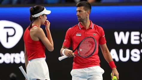 United Cup Novak Djokovic F Hrt Serbien In Perth Zum Auftaktsieg Gegen