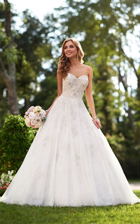 Silver Lace Wedding Dresses | Stella York Wedding Dresses