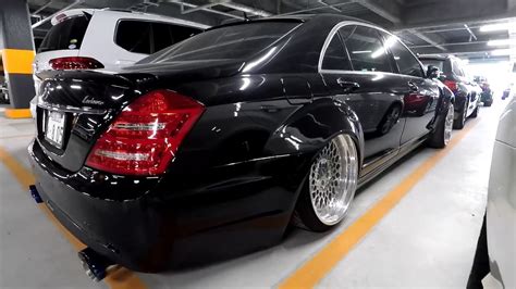 Modified Mercedes Benz S500 At Japanese Jdm Car Auction Youtube