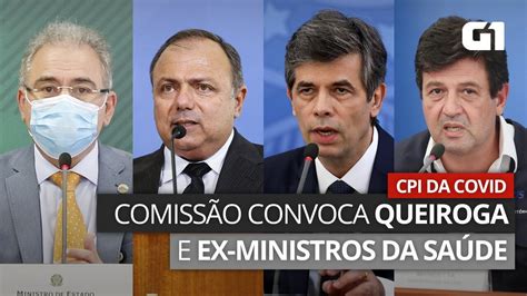 V Deo Cpi Da Covid Aprova Convoca O De Marcelo Queiroga E Ex