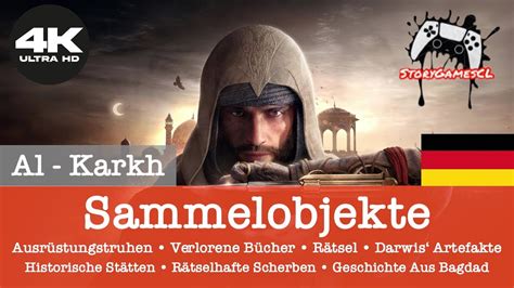 Assassins Creed Mirage Al Karkh Alle Sammelobjekte Scherben R Tsel