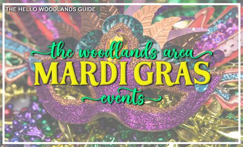 Local Mardi Gras Events 2023 - Hello Woodlands