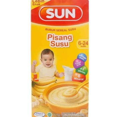 SUN BUBUR SEREAL SUSU PISANG SUSU 120 G Lazada Indonesia