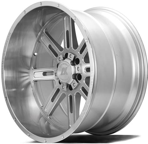 Ax4 1 Silver Brushed Wheels Axe Wheels