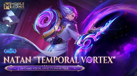 Intip Tampilan Skin Spesial Natan Temporal Vortex Mobile Legends