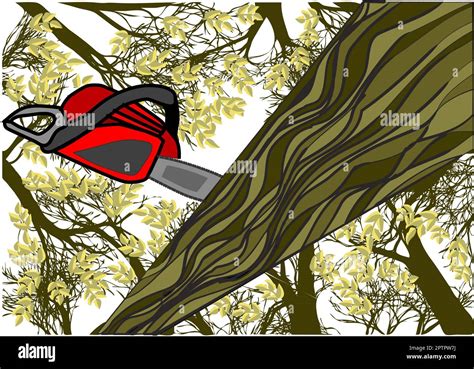 Deforestation Stock Vector Images Alamy