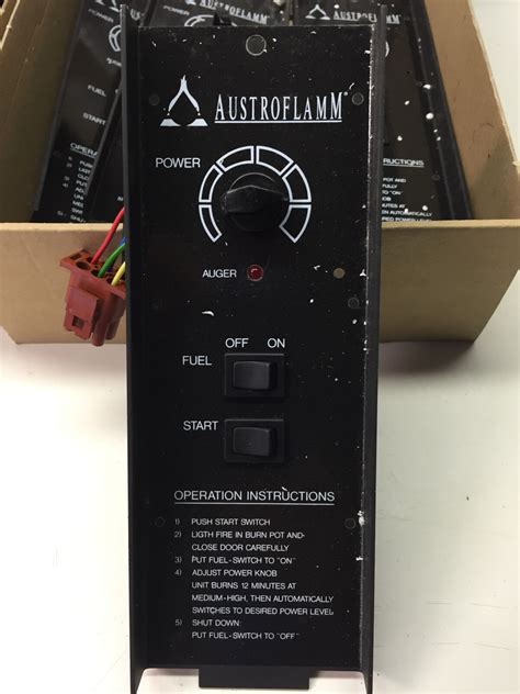 Austroflamm Integra User Control Board 2 Switch Older Model Nos Ebay