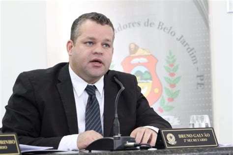 Vereador Bruno Galvão Repudia Descaso Da Prefeitura De Belo Jardim Com