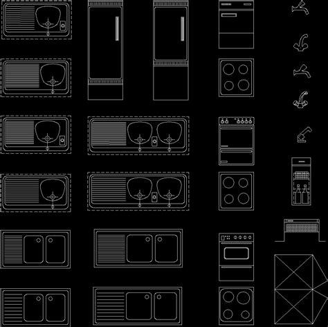 Kitchen Equipment DWG Block for AutoCAD • Designs CAD