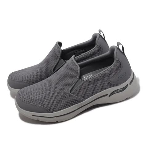 Skechers Go Walk Arch Fit Conference Charcoal Men Slip On Loafers 216260 Char Eur 111 23