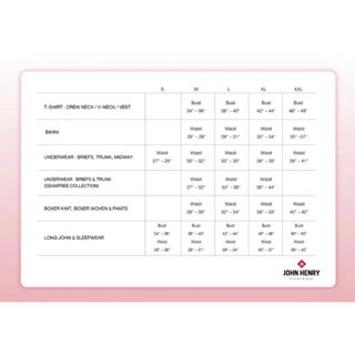 John Henry Innerwear กางเกงชนในชาย STRIPE รน JU1ST203P2 Bikini สแดง แพค 2 ตว Shopee