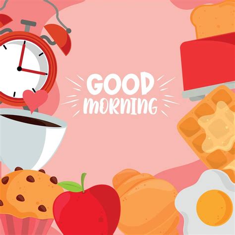 good morning poster 13266077 Vector Art at Vecteezy