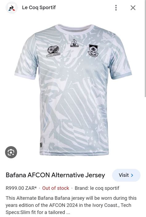 SA's Bafana Bafana Jerseys Sold Out Ahead Of Super Eagles Clash (PICS) - Sports - Nigeria