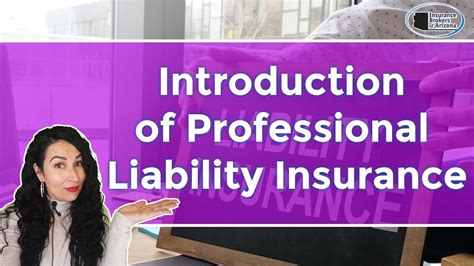 Introduction Of Professional Liability Insurance YouTube