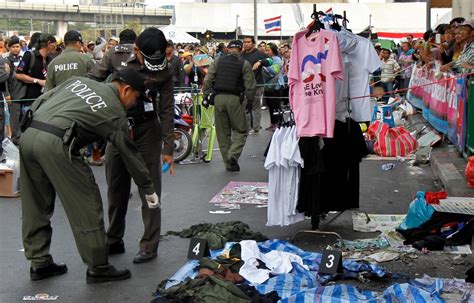 Thailand Blasts Injure At Anti Government Protest Cbc News