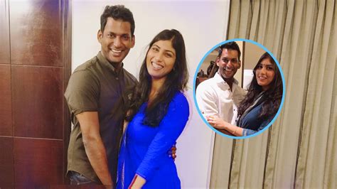 Official ! Vishal Engaged To Anisha Alla Reddy