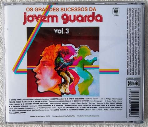 Cd Grandes Sucessos Da Jovem Guarda 3 1976 Trilhas Afins Mercado