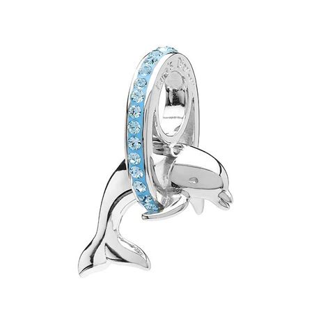 Sterling Silver Dolphin Charm Ocean Jewelry Store