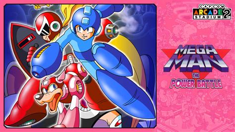 Capcom Arcade 2nd Stadium Mega Man The Power Battle For Nintendo