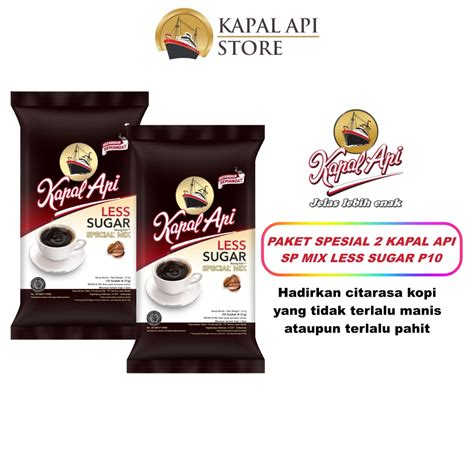 Paket Spesial Ka Sp Mix Less Sugar P Kapal Api Store Official E