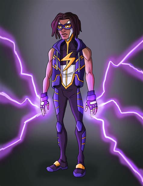 Static Shock Redesign By DaJam22 On DeviantArt