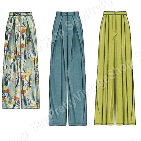 Casual Pants Pattern Etsy