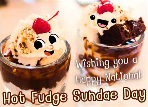 Hot Fudge Heaven Free National Hot Fudge Sundae Day Ecards 123 Greetings