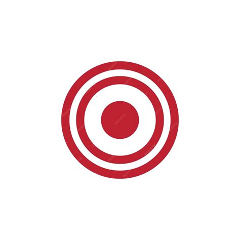 Premium Vector Target Vector Icon Illustration