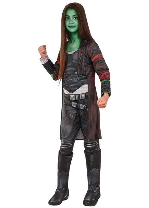 Gamora Girls Costume - Movie Costumes