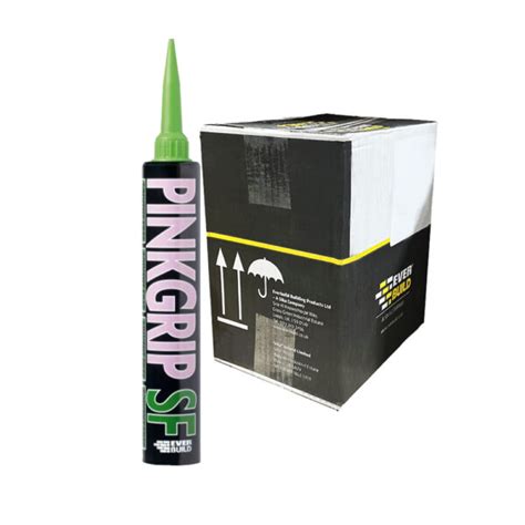 Everbuild Pinkgrip SF Solvent Free Adhesive 380ml Box Of 12 ERoofing