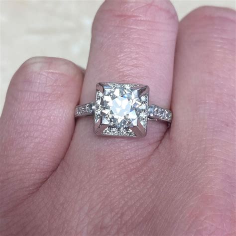 Antique And Vintage Engagement Rings Estate Diamond Jewelry