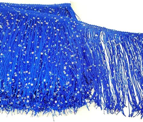 Yycraft 8 Hoogram Sequin Chainette Tassel Fringe Trim By